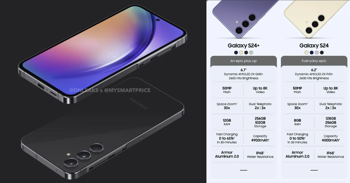 Samsung Galaxy S24 Plus vs. Galaxy S23 Plus — biggest rumored upgrades
