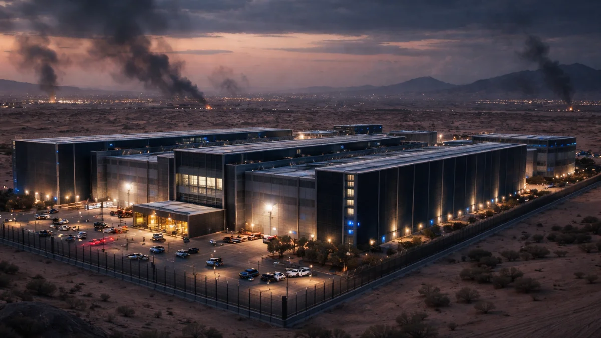 Amazon, AWS, Bahrain, cloud computing, drone strikes, Middle East conflict, data center outage